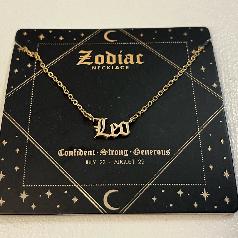 🆕 Leo Horoscope Necklace 🩷
